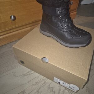 UGG Classic Black Ankle Boots